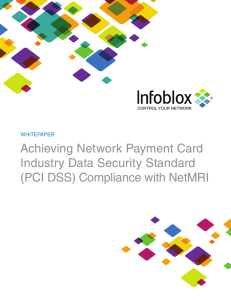 Achieving PCI DSS Compliance with NetMRI