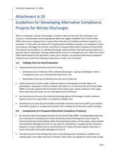 Attachment A-10 Guidelines for Developing Alternative Compliance