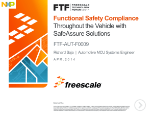 Functional Safety Compliance Throughout the Vehicle with