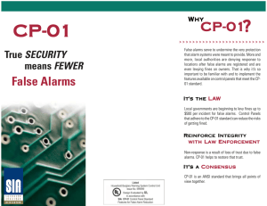 CP-01 - Security Industry Association