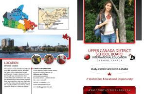 English - Study Upper Canada