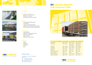 Container-Filler - IBS Technics GmbH