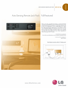 Auto-Sensing Remote Jack Pack Full-Featured