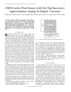 CMOS Active Pixel Sensor With On-chip