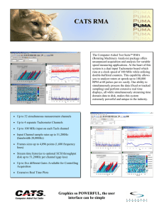 CATS RMA - Spectral Dynamics