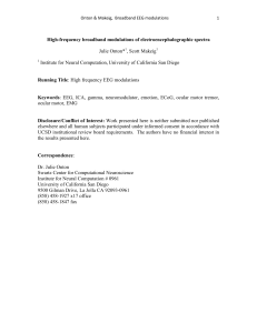 High-frequency broadband modulations