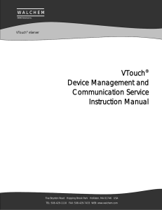 VTouch® Device Management and Communication Service