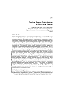 Particle Swarm Optimization in Structural Design
