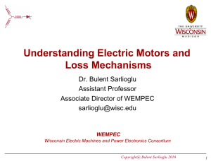 Understanding Electric Motors and Loss Mechanisms