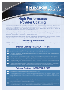 High Performance Powder Coating