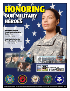 our military heroes - Prosser Record