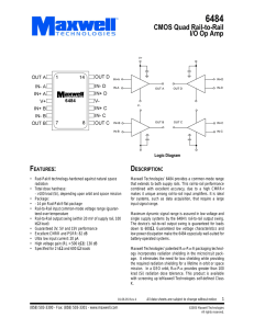 M em ory CMOS Quad Rail-to