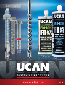 CPL 46 - UCAN Fastening Products
