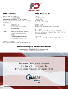 BAdger® - Fasteners Direct