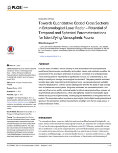 Towards Quantitative Optical Cross Sections in