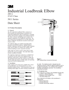 Industrial Loadbreak Elbow