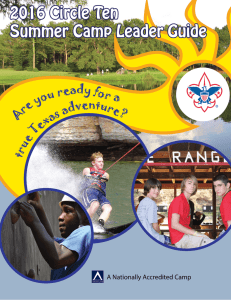 A Nationally Accredited Camp