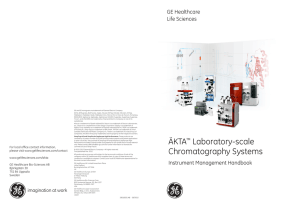 ÄKTA Laboratory-scale Chromatography Systems Instrument