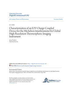 Characterization of an E2V Charge