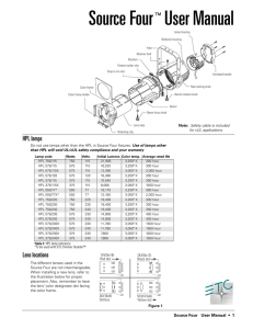 Source Four Ellipsoidal