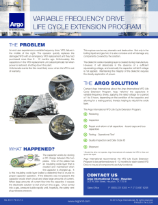 variable frequency drive life cycle extension