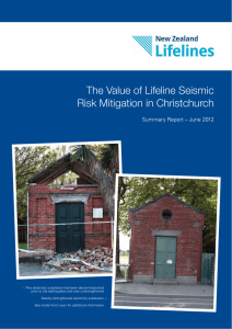The Value of Lifeline Seismic Risk Mitigation in Christchurch