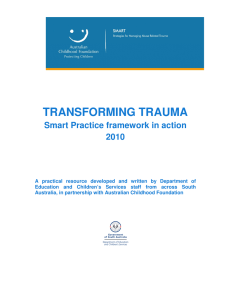 SMART=ER Transforming trauma resource 2010