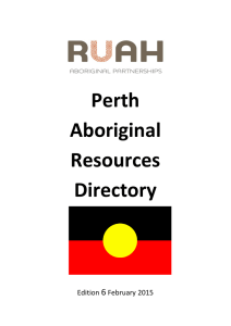 Perth Aboriginal Resources Directory