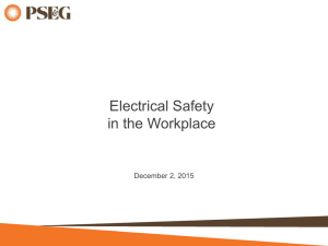 Electrical Safety in the Workplace