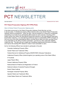 PCT Newsletter, December 2013