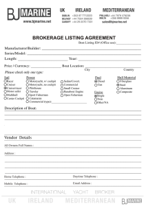 Brokerage Agreement Form