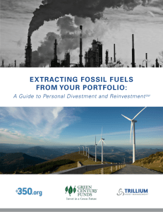 Extracting Fossil Fuels from Your Portfolio