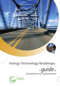 Energy Technology Roadmaps guide