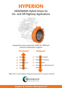 Hybrid Drives for Construction Vehicles