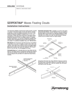 SERPENTINA® Waves Floating Clouds