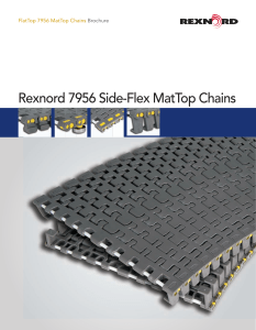 7956 Series Side-Flex MatTop Chain