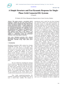 A Simple Structure and Fast Dynamic Response for Single