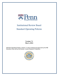 POLICY RR 404 - University of Pennsylvania