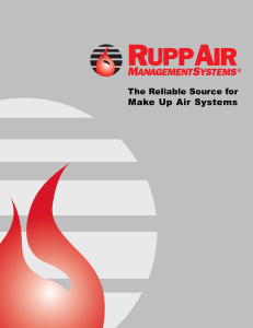 Make Up Air Systems - Rupp Air Management Systems