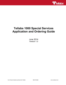 the tellabs 1000 application guide!