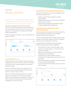 aruba central - Aruba Networks
