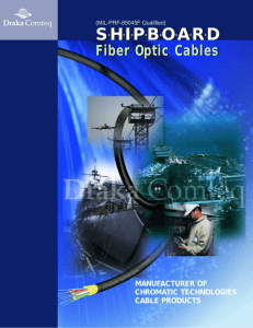 Fiber Optic Cables - Seacoast Electric Company