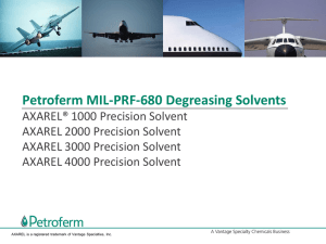Petroferm MIL-PRF-680 Degreasing Solvents