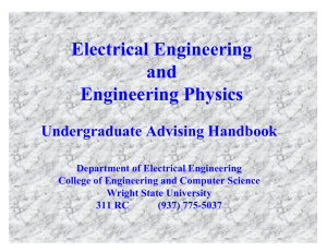 Electrical Engineering and Engineering Physics
