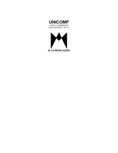 Unicomp MANUAL - Barry Rudolph