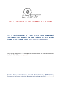 Implementation of Fuzzy System using Operational