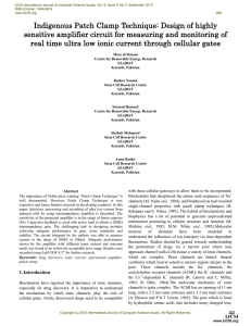 Indigenous Patch Clamp Technique