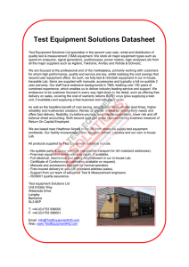 AGILENT/HP 6842A Datasheet