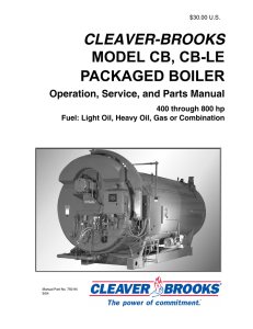 CB-CBLE 400-800 HP Operation and - Cleaver