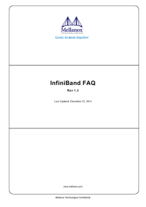InfiniBand FAQ